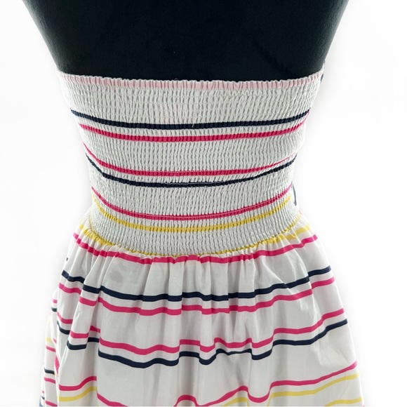 Lilly Pulitzer Felicity Dress Resort White Lady Like Stripe Size 10 - Picture 9 of 16